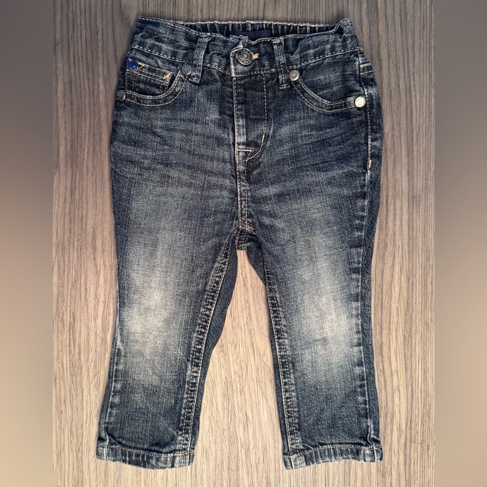 🌟3/$20 Bundle - GAP Kids Faded Dark Blue Denim Jeans